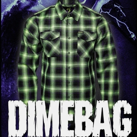 DIXXON Other - DIXXON 2XL DIMEBAG DARELL Men's Limited Edition Flannel Shirt